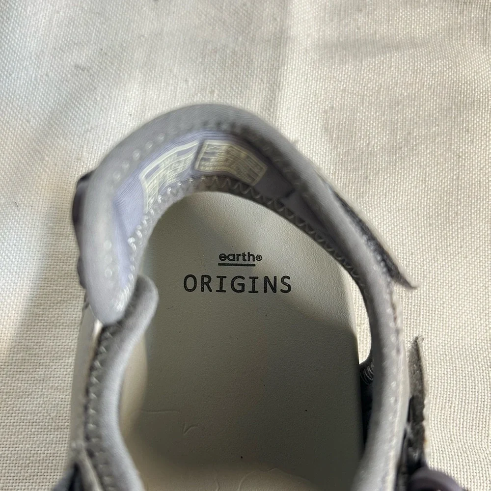 Earth Origins Sandals; Round Toe; Casual; Lightweight; Flat; Women’s Size 9-Gray - Picture 7 of 7